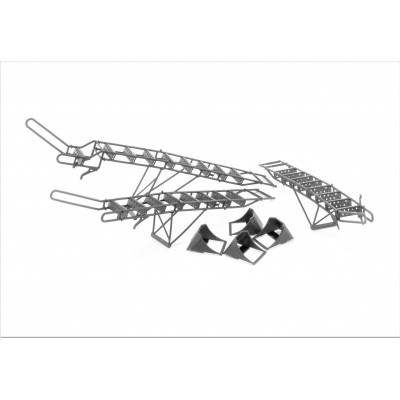 Lp Models 72043 Su-30 Ladder + Chocks + Service Ladder 1/72