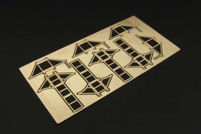 Brengun BRL32013 Luftwaffe wheel chocks (two types) 1/32