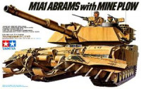 Tamiya 35158 M1A1 Avrams With Mine Plow 1/35