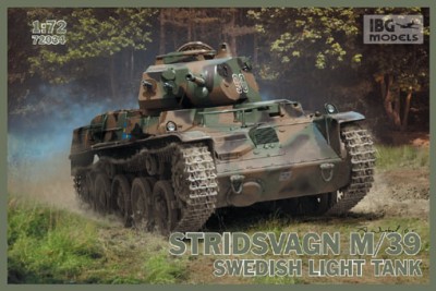 IBG Models 72034 Stridsvagn m/39 Swedish light tank 1/72