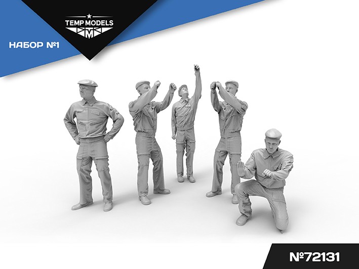 Temp Models 72131 Техники Вкс Рф. Набор №1 1/72