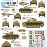 Star Decals 35-C1383 Wiking # 4.5. SS-Wiking in Caucasus 1942-43.Stabs kompanie Pz II Ausf.F, Pz.Bef.Wg III Ausf.H and Pz III Ausf.J 1/35