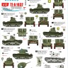 Star Decals 72-A1032 Finnish Tanks in WW2 # 4. Soviet T-26 m/1931 Twin Turret, Soviet T-26 m/1939, OSoviet T- 26, OSoviet T-130 and OSoviet T-133 Flame tanks 1/72