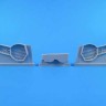 CMK 4339 RF-84 Thunderflash Undercarriage Bay set 1/48