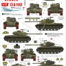 Star Decals 72-A1142 Korean War 1950-53 # 3. USMC Tanks. Patton. M46 Patton 1/72