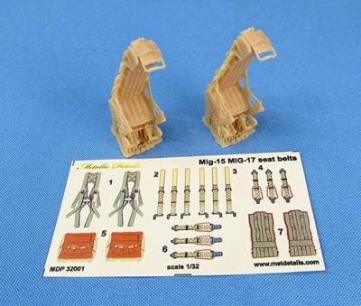 Metallic Details MDR3230 Ejection seat KK-2 3d-printed 1/32