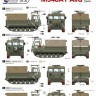 Star Decals STAR35904 Israeli AFVs #1. M548A1 ammunition carrier. IDF M548A1 Alfa ammunition carrier 1/35