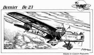 Planet Models PLT091 Dornier Do 23 1/72