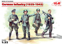 ICM 35639 Германская пехота (1939-1942 г.) 1/35