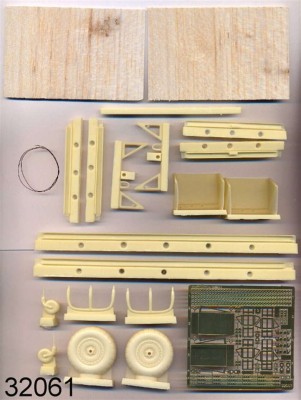 Profimodeller PFM-32061 1/32 Carriage for Arado Ar 196 (REV)