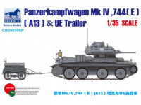 Bronco CB35030SP Pzkpfw Mk IV (E) (A13) & UE Trailer 1/35