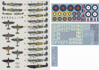 Dk Decals 48047 Spitfire Mk.V Aces (12x camo) 1/48