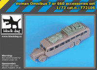 BlackDog T72106 Voman Omnibus 7 or 660 accessories set (RDN) 1/72