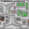 Eduard 49024 F-18D ejection seat HAS