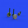 Eduard 648653 BRASSIN Su-27 wheels (G.W.H.) 1/48