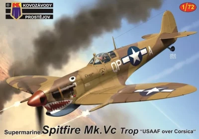 Kovozavody Prostejov 72416 Spitfire Mk.Vc Trop 'USAAF over Corsica' 1/72
