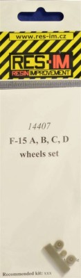 RES-IM RESIM14407 1/144 F-15 A,B,C,D wheel set