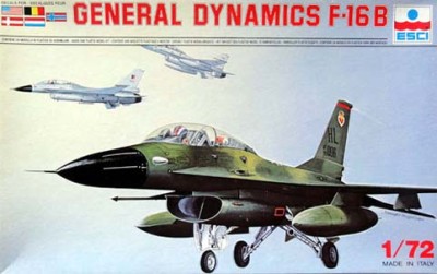 ESCI 9028 F-16B 1:72