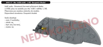 Eduard 644117 BRASSIN Me 163B Look 1/48
