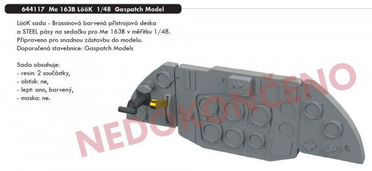 Eduard 644117 BRASSIN Me 163B Look 1/48