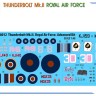 Miniart 48012 Thunderbolt Mk.II. Royal A.F. (ADVANCED KIT) 1/48