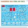 Miniart 48012 Thunderbolt Mk.II. Royal A.F. (ADVANCED KIT) 1/48