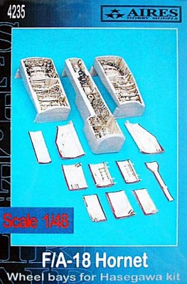 Aires 4235 F/A-18 Hornet wheel bay 1/48