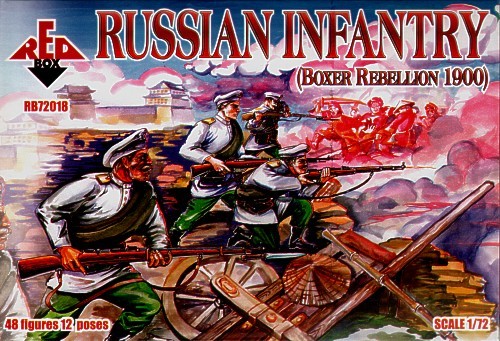 Red Box 72018 Русская пехота, 1900 г (Boxer Uprising) 1/72