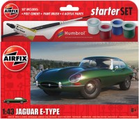 Airfix 55009 Jaguar E-Type Small Starter Set 1/43