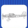Trumpeter 03466 Пикирующий бомбардировщик Ju-87 1/700