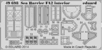 Eduard 49698 1/48 Фототравление для Sea Harrier FA2 interior S. A.