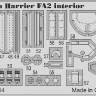 Eduard 49698 1/48 Фототравление для Sea Harrier FA2 interior S. A.