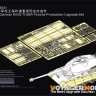 Voyager Model VPE48041 WWII German KING TIGER Posche Production Upgrade Set (For UTSTAR 008) 1/48