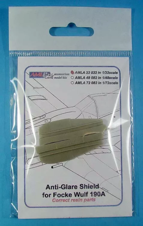 AML AMLA32032 Anti-Glare Shield for Focke Wulf 190A 1/32