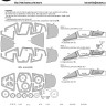 New Ware M1338 Mask Rafale M ADVANCED (ACAD 12368) 1/48