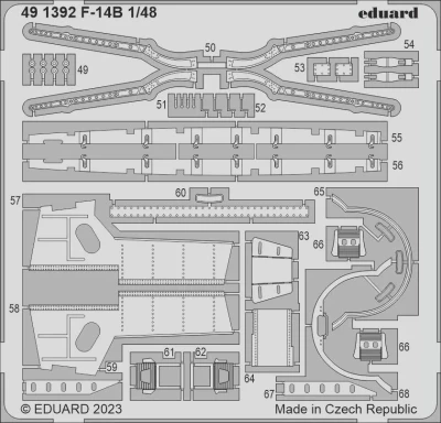 Eduard 491392 Set F-14B (G.W.H.) 1/48