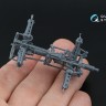 Quinta studio QT48026 Колонка Ротора для Ка-52 (Звезда) 1/48