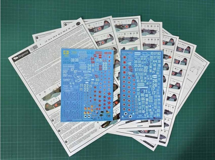 Begemot Decals 72-089 Яковлев Як-9Т 1/72