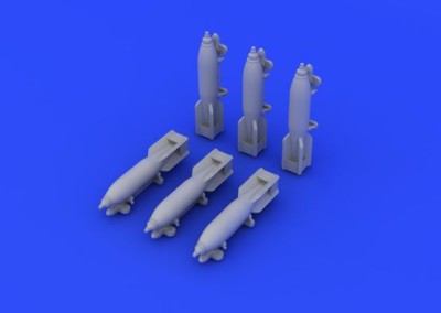 Eduard 672069 B.534 bombs &amp; racks 1/72