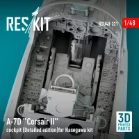 Reskit U48321 A-7D 'Corsair II' cockpit (HAS) 1/48