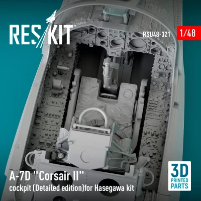 Reskit U48321 A-7D 'Corsair II' cockpit (HAS) 1/48