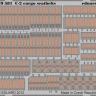 Eduard 49581 C-2 cargo seatbelts 1/48