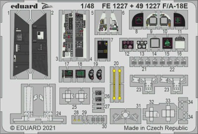 Eduard FE1227 F/A-18E (HOBBYB) 1/48