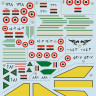Print Scale 72-126 MiG-19s and MiG-21s of the Arab Air Force Wet decal 1/72