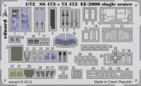 Eduard 73473 EF-2000 single seater 1/72