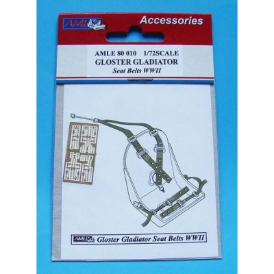 AML AMLE80010 Seatbelts WWII Gloster Gladiator 1/72