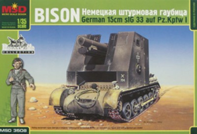 MSD-Maquette MQ 3508 САУ Бизон I с фигурой 1/35