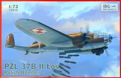 IBG Models 72515 PZL.37 B II Los - Polish Medium Bomber 1/72