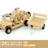 Magic Factory 2005 MZRZ D4 Ultralight Tactical All-Terrain Vehicle 2 шт. в коробке 1/35