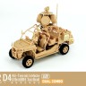Magic Factory 2005 MZRZ D4 Ultralight Tactical All-Terrain Vehicle 2 шт. в коробке 1/35